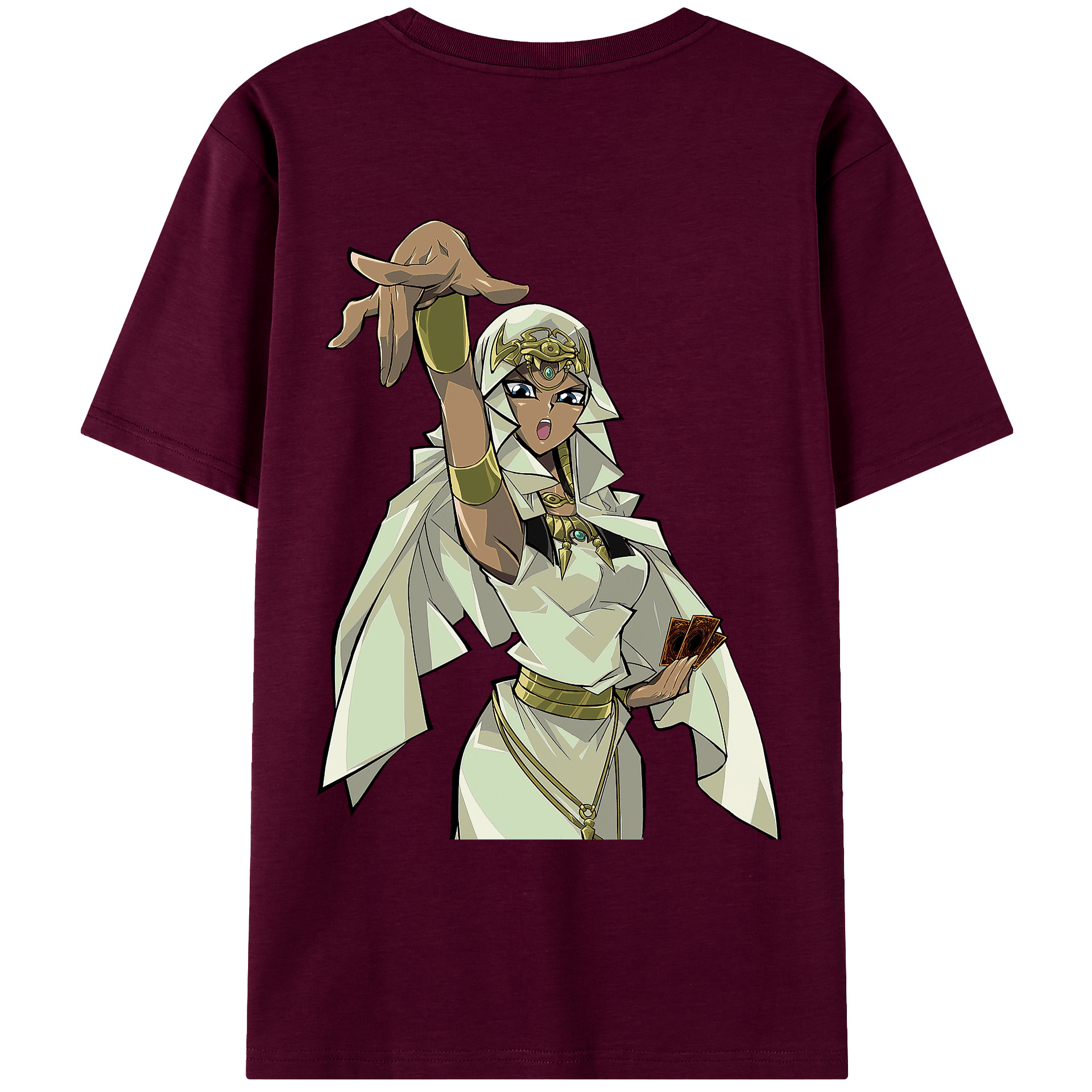 （画像用） 遊☆戯☆王 Yu-Gi-Oh! レディース半袖Tシャツ(バックプリント)